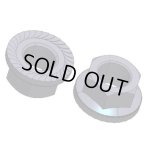 画像: 【ネコポス対応】タミヤ(TAMIYA)/42282/【TRF】4mmセレーションホイールナット(ブラック・8個)