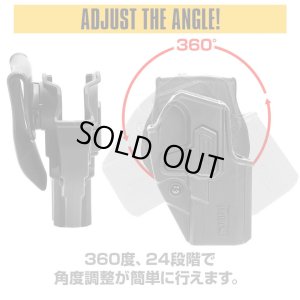 画像9: LayLax(ライラクス)/4571443172396/SOCOM Mk23(ソーコム)対応 CQCホルスター(右用/ブラック)