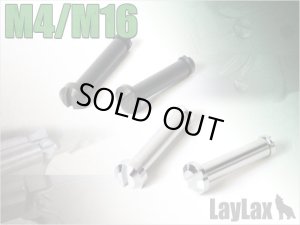 画像1: 【ネコポス対応】LayLax(ライラクス)/4582109581414/M16 フレームロックピン(BK) ※商品はブラック2本の販売です。