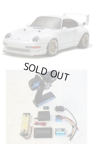 画像7: タミヤ(TAMIYA)/47321_47321-B_47321-F_47321-FB_47321-M_47321-S_47321-24BL/【RC特別企画】1/10 ポルシェ911 GT2 レーシング（TA02SWシャーシ）(未塗装・未組立)