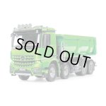 画像: (12月発売/予約分)タミヤ(TAMIYA)/47523/1/14RC メルセデス・ベンツ アロクス 4151 8x4 ダンプトラック(キャンディーグリーンエディション)(未組立)