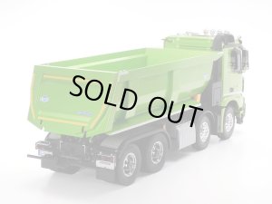画像2: (12月発売/予約分)タミヤ(TAMIYA)/47523/1/14RC メルセデス・ベンツ アロクス 4151 8x4 ダンプトラック(キャンディーグリーンエディション)(未組立)