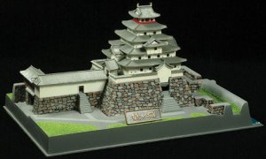 画像1: 童友社(DOYUSHA)/4975406100479/日本の名城プラモデル 1/460 ジョイジョイコレクション 鶴ヶ城