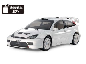 画像1: (9月14日発売予定/予約分)タミヤ(TAMIYA)/58724/TT-02 2003 フォード フォーカス RS カスタム 塗装済ボディ付(未組立) キット