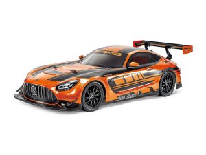 画像1: (12月発売/予約分)タミヤ(TAMIYA)/58750/TT-02 メルセデス AMG  GT3 EVO キット (未塗装/未組立)