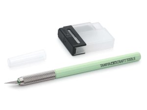 画像1: (11月13日発売/予約分)【ネコポス対応】タミヤ(TAMIYA)/69947/モデラーズナイフ(ミントグリーン)