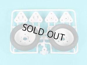 画像1: TAMIYA(タミヤ)/ナロータイヤセット（58mm径）（2個入）※3mm六角シャフト・ネジ付4mm径シャフトに対応
