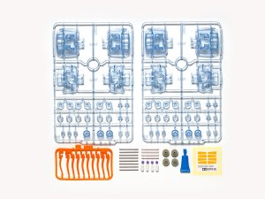 画像1: 【ネコポス対応】タミヤ(TAMIYA)/70231/ムカデロボット胴節ユニット(4個)