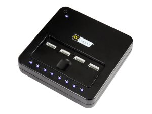 画像1: ハイテック(HiTEC)/89041RC/RC EYE OneStation　4本同時充電可能DC充電器