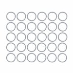 画像: 【ネコポス対応】イーグル模型/11x12mmセットアップ・ステンレスシム 0.1/0.2/0.3mm厚 各10枚入