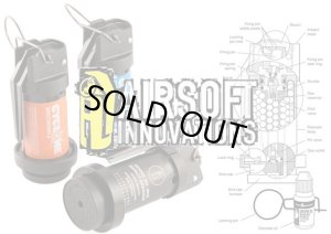 画像1: AIRSOFT INNOVATIONS(エアソフト イノベーションズ)/AI-CY-IG/"CYCLONE" IMPACT GRENADE/サイクロン ガス式BBグレネード 本体