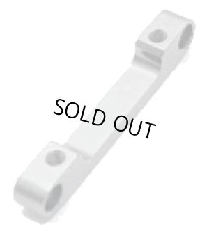 画像1: 【ネコポス対応】RC-ART/ART2157/RX用サスブロック(0)ガンメタ