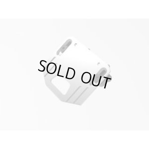 画像1: 【ネコポス対応】RC-ART/ART2450/YD-2用 バックマウントプレート(イェーガー対応) シルバー