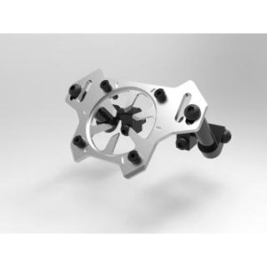 画像2: 【ネコポス対応】RC-ART/ART2485__ART2491/YD-2用バックマウントプレートV2(イェーガー対応)