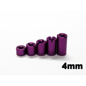 画像5: 【ネコポス対応】RC-ART/ART2562__ART2568/4mm両メネジスペーサー(アルミ)