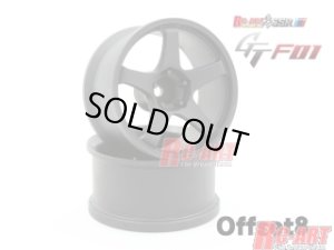 画像3: 【ネコポス対応】RC-ART/ART5004FB__ART5010FB/SSR GT GTF01 FLAT BLACK(2個入)