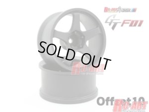 画像4: 【ネコポス対応】RC-ART/ART5004FB__ART5010FB/SSR GT GTF01 FLAT BLACK(2個入)