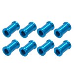 画像: 【ネコポス対応】EAGLE(イーグル)/AS553098LW-LBL/M3x5.5 アルミスペーサーLWカット 9.8mm厚(8個入)(ライトブルー)