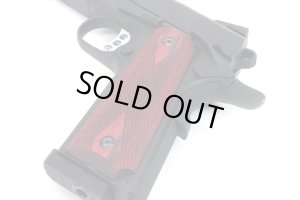 画像2: 【ネコポス対応】パンドラアームズ/AWG-1427/ウッドグリップ M45CQP/DOC (ダイヤチェッカー/レッド)