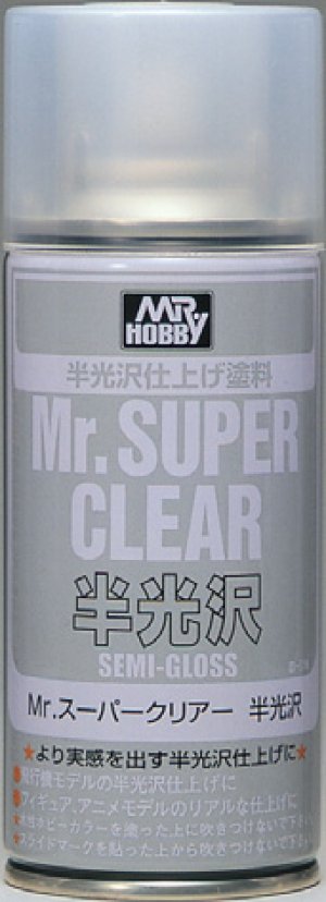 画像1: クレオス/B516/Mr.スーパークリアー(溶剤系スプレー) 半光沢