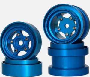 画像2: 78エンタープライズ/BH-01SV_MB_MG_MO/バギー用アルミカラーホイール 前後セット 4個入