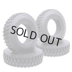 画像: イーグル(EAGLE)/BT-T06F4/オールトレイン2 タイヤセット(4):タミヤ1/14トレーラートラック用