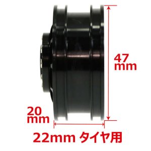 画像4: EAGLE(イーグル)/BT-W06F-U-BK_BT-W06F-U-SI/フロント アルミホイル・セットF ラウンド(2個入):タミヤ1/14トレーラートラック