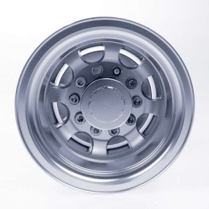 画像6: EAGLE(イーグル)/BT-W07R-U-BK_BT-W07R-U-SI/リヤ アルミホイル・セットG マウンテン(2個入):タミヤ1/14トレーラートラック