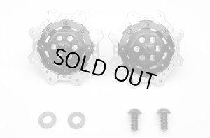 画像1: (4月末発売予定/予約分)【ネコポス対応】Reve D（レーヴ・ディー）/D1-010FDR/RDX用ブレーキディスク用アルミ製フロントアクスル タイプR(4.5mm、2個入)