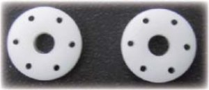 画像1: 【ネコポス対応】TOPLINE(トップライン)/DP-2106/スマートダンパーピストンCRV(ヨコモビッグボア用)6穴 2個入