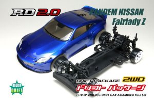 画像1: (12月下旬発売予定/予約分)YOKOMO(ヨコモ)/DP-RZ34BL/ドリフトパッケージ2WD NISSAN フェアレディZ (RZ34)ブルーボディ付き(プレカット済) 組立キット(未組立)