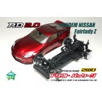 画像: (12月下旬発売予定/予約分)YOKOMO(ヨコモ)/DP-RZ34R/ドリフトパッケージ2WD NISSAN フェアレディZ (RZ34)レッドボディ付き(プレカット済) 組立キット(未組立)