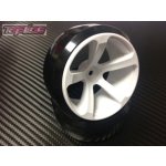 画像: 【ネコポス対応】TOP LINE（トップライン）/DRS-031WH/DRS-5ホイル(オフセット3/ホワイト)