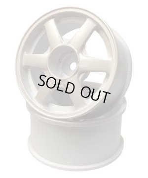 画像1: 【ネコポス対応】ミクニファクトリー(MIKUNI FACTORY)/DW-725PW/AVS VS6 ホイール (オフセット5/パールホワイト)2個入