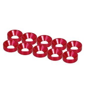 画像7: 【ネコポス対応】EAGLE(イーグル)/DW4U-BK_BL_LBL_PU_RE/M4 アルミ皿ワッシャー(10個入り)