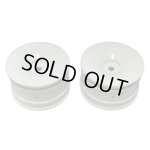 画像: 【ネコポス対応】TOPLINE(トップライン)/ET-058/ミニディッシュホイール オフセット0 ホワイト 2個入