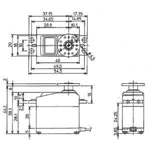 画像4: フタバ(Futaba)/F-041099/S-U305 カー用サーボ 1/10電動カー全般