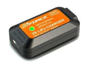 画像1: 【ネコポス対応】G-FORCE(ジーフォース)/G0159/G2 2S Lipo Charger(リポ2セル専用コンパクト充電器)