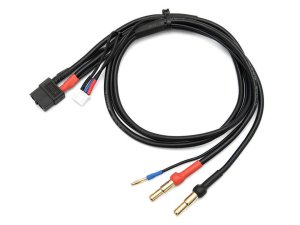 画像1: 【ネコポス対応】G-FORCE(ジーフォース)/G0377/XT60/4-5mm バナナ2S充電ケーブル(50cm)