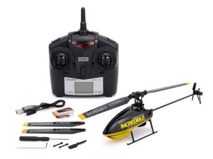 画像1: G-FORCE(ジーフォース)/GB140/INCREDIBLE 2.4GHz 4チャンネル フライバーレス ヘリコプター MODE1 RTFセット(イエロー)