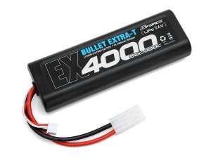 画像1: G-FORCE(ジーフォース)/GFG013/Bullet Extra-T 7.4V 4000mAh 50C リポバッテリー(バレット エクストラ T)
