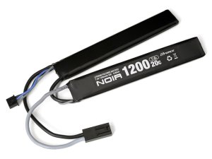 画像1: 【ネコポス対応】G-FORCE(ジーフォース)/GFG902/Noir LiPo 7.4V 1200mAh SOPMOD対応 サドルパック