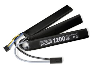 画像1: 【ネコポス対応】G-FORCE(ジーフォース)/GFG905/Noir LiPo 11.1V 1200mAh カスタムガン用 サドルパック