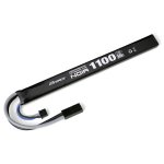 画像: 【ネコポス対応】G-FORCE(ジーフォース)/GFG908/Noir LiPo 7.4V 1100mAh AK対応型 ロングタイプ