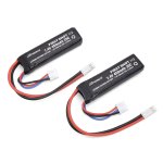 画像: 【ネコポス対応】G-FORCE(ジーフォース)/GFG991/FIRST SHOT LiPo 7.4V 1800mAh ミニS互換サイズ(2本入)
