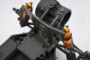 画像4: 【ネコポス対応】G-FORCE(ジーフォース)/GOP134/カーボングラファイト製 リアダンパーステー(GENOVA/GENOVA Ver.2)