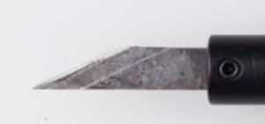 画像1: 【ネコポス対応】クレオス/GT-87C/Mr彫刻刀用替刃 斜め刃(片刃)