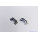 画像: OPTION No.1(オプションNo.1)/HH-UP0032-GM/ 1/14トレーラー用アルミ製タイヤ止めホルダー ガンメタ