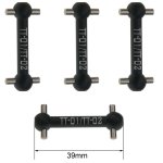 画像: 【ネコポス対応】OPTION No.1(オプションNo.1)/HT-002/アルミドッグボーン39mm/TT-01 TT-02 TT-02D
