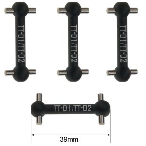 画像1: 【ネコポス対応】OPTION No.1(オプションNo.1)/HT-002/アルミドッグボーン39mm/TT-01 TT-02 TT-02D